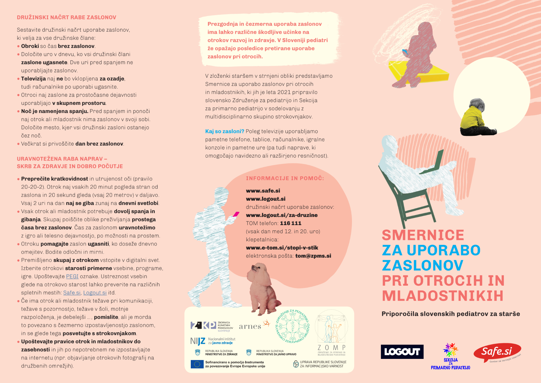 napotki za zmerno uporabo zaslonov