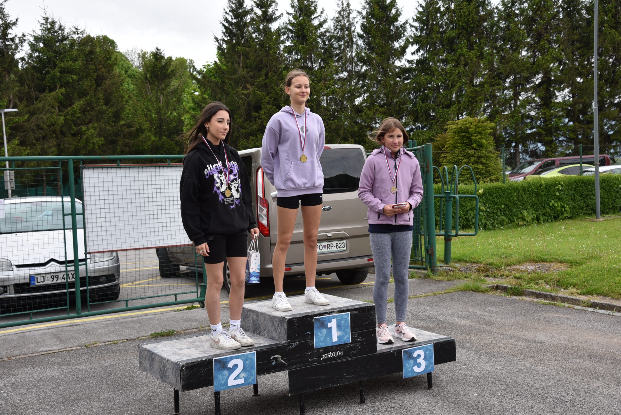 podelitev medalj